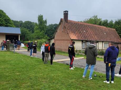 Concours de pétanque à Saint-Martin-au-Bosc