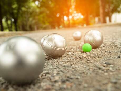 Concours de pétanque à Yerville