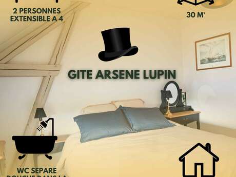 Gîte Etretat Arsène Lupin