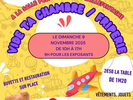 Vide ta chambre Vide ta chambre