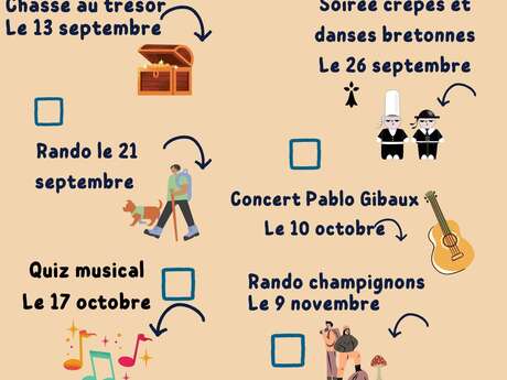 Soirée crêpes et danses bretonnes