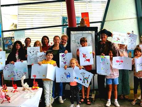 Atelier dessins humoristiques pour petits et grands