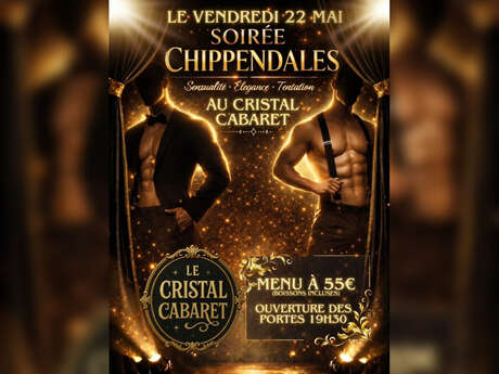 Soirée chippendale au Cristal Cabaret