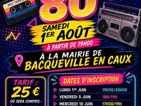 Soirée année 80