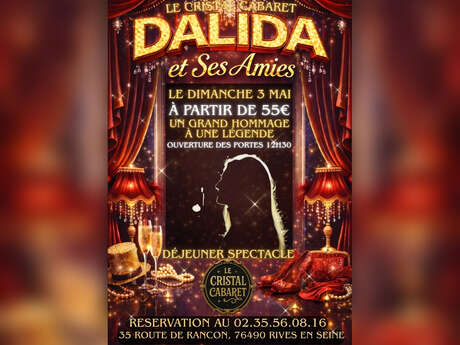 Dalida et ses amies au Cristal Cabaret