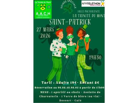Soirée spéciale Saint-Patrick