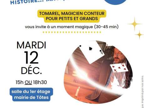 Spectacle "Raconte-moi une histoire... magique"