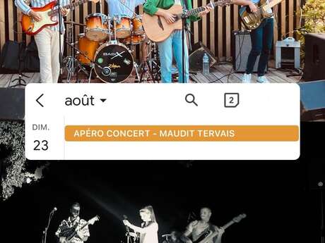 Apéro-concert à La Ferme aux Ânesses - Les Maudits Tervais