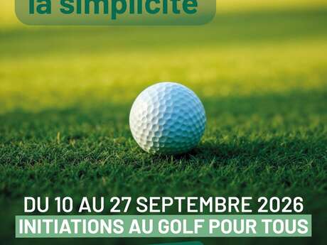 Initiation au golf