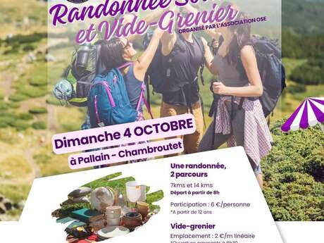 Randonnée solidaire et vide-grenier
