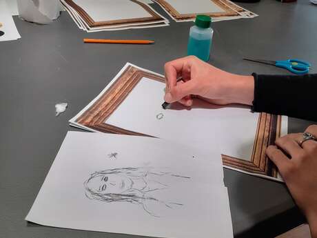 Musée L'Abbaye - Atelier - Mon portrait d'époque
