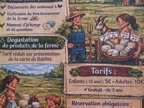 Visite à la ferme et dégustation