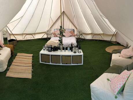 Glamping la Petite Ferme d'Alpagas Sanzay