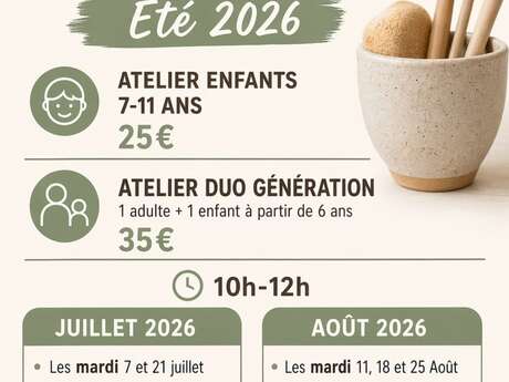 Atelier poterie