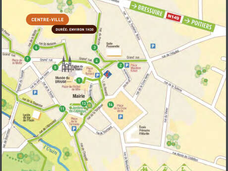 Circuit découverte de Mauléon - Centre-ville