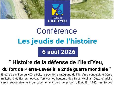 Conférence - Les jeudis de l’histoire