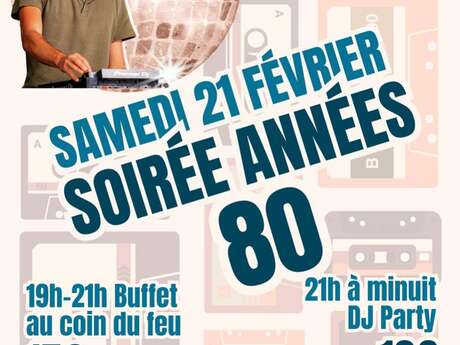 Soirée année 80 -L'Herberie Pouancé