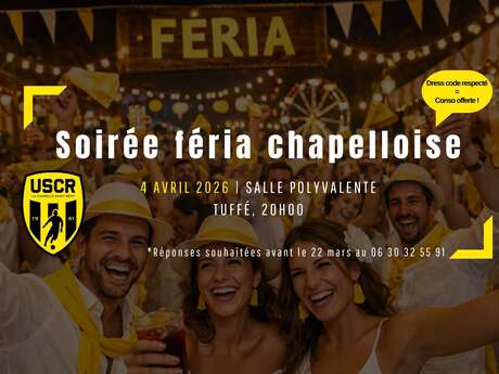 REPAS DU CLUB - SOIREE FERIA JAUNE & BLANCHE