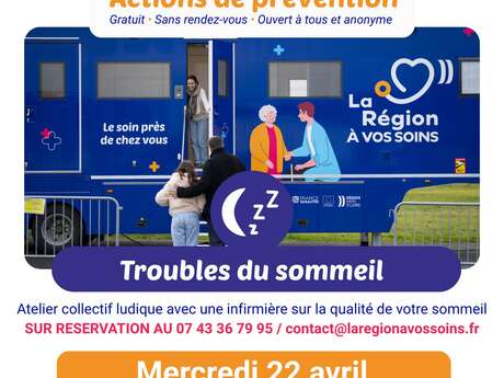 Atelier "Troubles du sommeil"