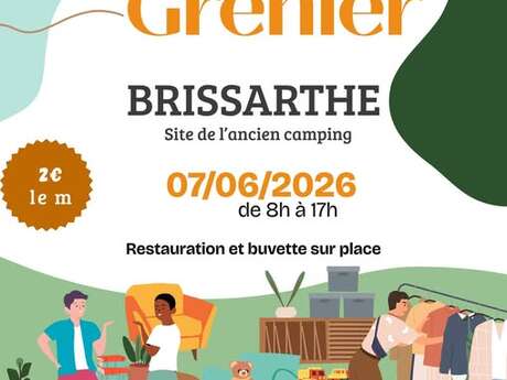 Vide-grenier à Brissarthe