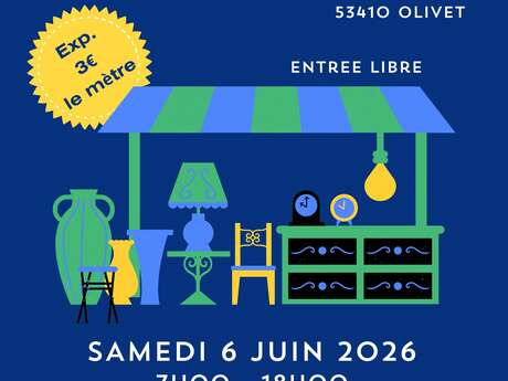 Vide grenier à l'Abbaye de Clairmont