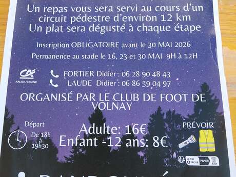 Randonnée semi nocturne