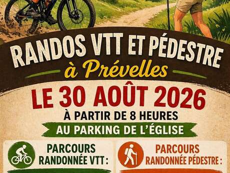 Randos VTT et pédestre