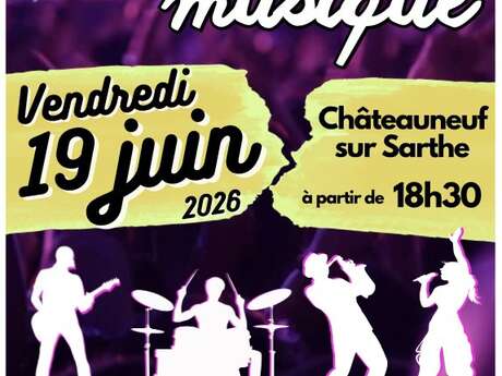 Fête de la musique - Châteauneuf-sur-Sarthe