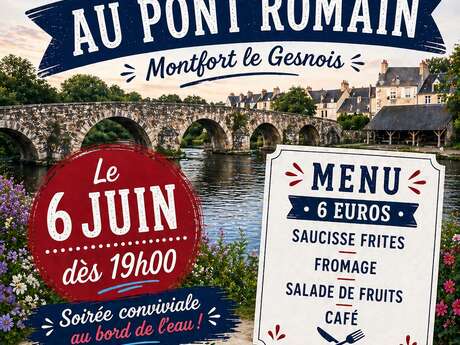 Guinguette au Pont Romain