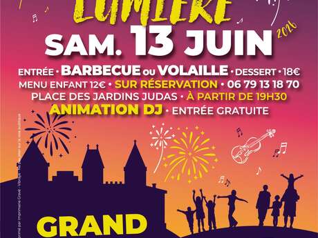 Son & lumière et feu d'artifice