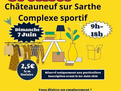 vide-greniers - Châteauneuf-sur-Sarthe
