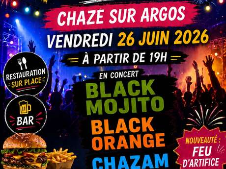 Fête de la musique à Chazé-sur-Argos
