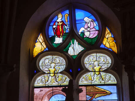 Visite des vitraux de l'église