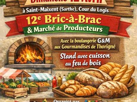 12 éme Bric à brac et marché de producteurs