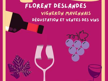 Portes-ouvertes Florent Deslandes visite vignoble et dégustation des vins