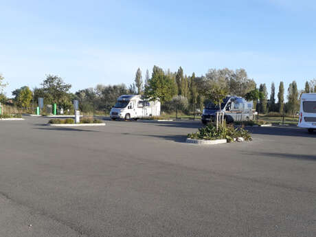 Aire camping-car park de Le Lude