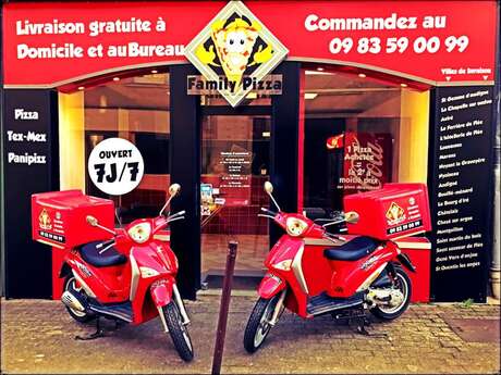 Restaurant pizzéria Family Pizza