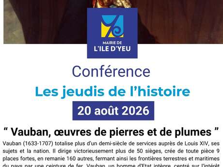 Conférence - Les jeudis de l’histoire