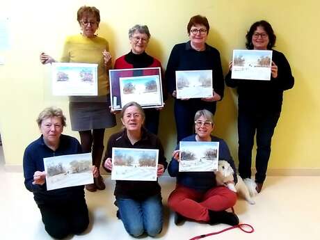 Cours de dessin et aquarelle proposé par l'association TETICAP