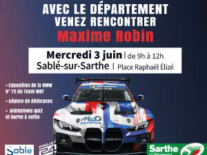 Un Bolide des 24h du Mans à Sablé !