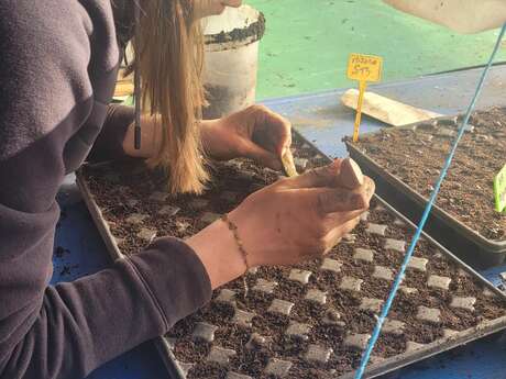 Atelier Jardinage à la Ferme d'Emilie