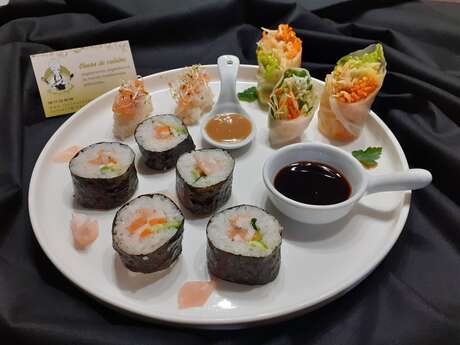 Cours de cuisine : Makis et Salade Asiatique