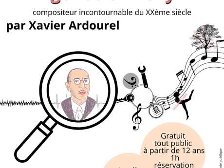 Conférence : Igor Stravinsky (animée par Xavier Ardourel)