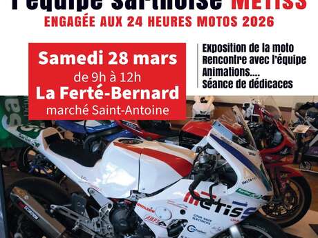 Venez rencontrer l'équipe sarthoise METISS