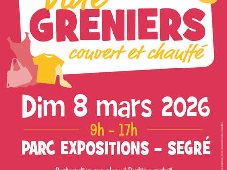 Vide-grenier couvert- Parc des Expositions
