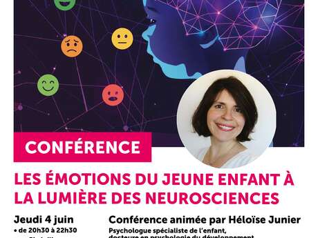 Conférence : Les émotions du jeune enfant à la lumière des neurosciences