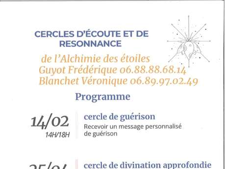 Cercles d'écoute et de résonnnance