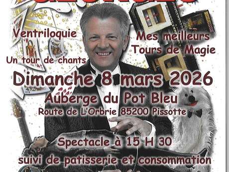 Alain-René Georges à l'auberge du Pot Bleu