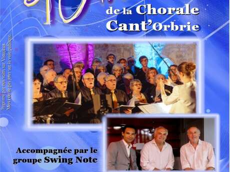 Concert "10 ans de la Chorale Cant'orbrie"