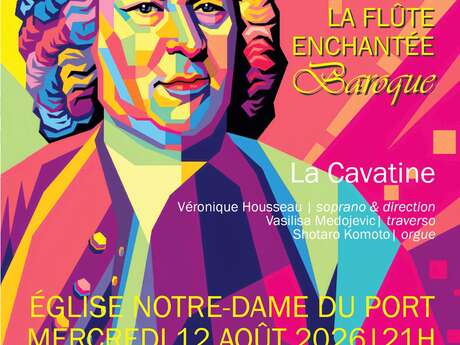 Concert de La Cavatine : LA FLUTE ENCHANTEE BAROQUE, BACH